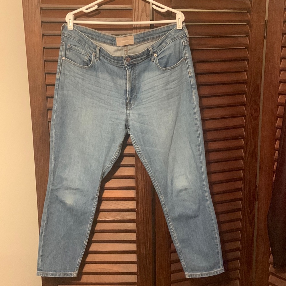 Everlane Mid Rise Ankle jeans, size 33